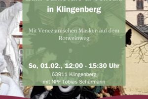 Zum Carnevale di Venezia in Klingeberg