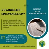 4 Evangelien – ein Evangelium?
