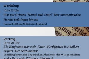 Ein Kaufmann war mein Vater. Wertigkeiten in Adalberts Stifters 