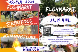 Flohmarkt/Streedfood/Johannisfeuer