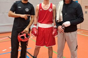 Würzburger Kickers boxen gegen die Boxstaffel vom 1.ASC Nürnberg Süd.