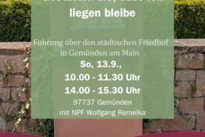 Gestatten sie, dass ich liegen bleibe