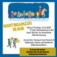 Martinsumzug Aub