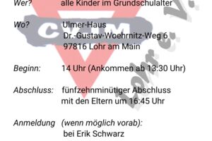 Kinder-Action-Tag
