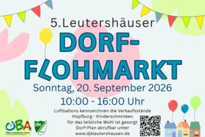 5. Leutershäuser Dorf-Flohmarkt