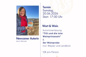 Wort & Wein - Autorinnenlesung