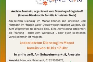 Repair-Café - Dienstags-Bürgertreff