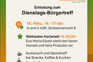 Weltladen Karlstadt - Dienstags-Bürgertreff