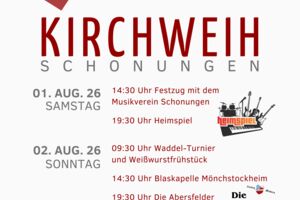 Kirchweih Schonungen 2026