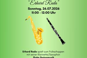 Musikalischer Frühschoppen mit Erhard Rada