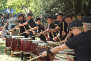 Taiko-Konzert mit KAZAGURUMA TAIKO in Hohenroth