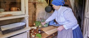 Living History im Dreiseithof aus Leutershausen