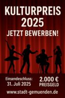 Jetzt bewerben: Kunstpreis 2025 der Stadt Gemünden a.Main - Kategorie 