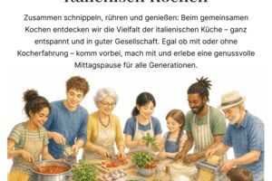 Italienisch Kochen im Sanderaum