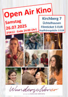 Wunderschöner - Open-Air-Kino 2025 - Kirchberg 7 - Üchtelhausen