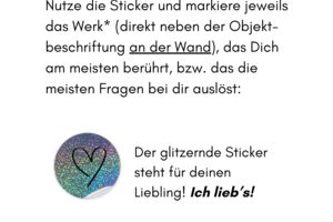 Zeig uns deinen LIEBLING und dein größtes FRAGEZEICHEN