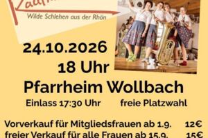 Konzert für Frauen mit Kaufmannsware