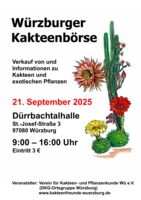 Würzburger Kakteenbörse