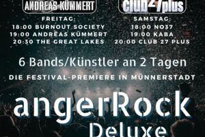 angerRock Deluxe in Münnerstadt: Open-Air-Festival an zwei Tagen mit Andreas Kümmert und vielen mehr