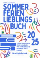 Sommerferien Lieblingsbuch in der Stadtbibliothek