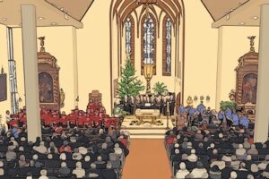 Weihnachtliches Gotteslob in der Wallfahrtskirche Maria im Grünen Tal Retzbach