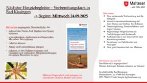 Malteser Hospizvorbereitungskurs
