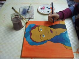 Bilder in Acryl auf Leinwand
