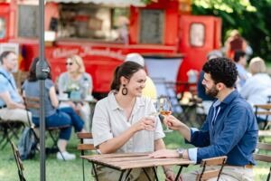 Wein im Park