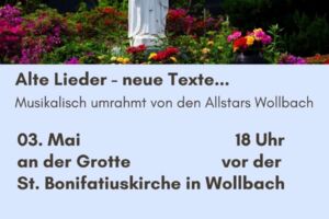 Klappstuhl-Maiandacht des KDFB Wollbach