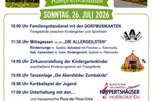 Pfarr- und Kindergartenfest Humprechtshausen: Ein Fest für die ganze Familie
