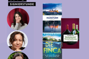 Signierstunde: Susanne Beck, Anja Mäderer, Kirsten Nähle