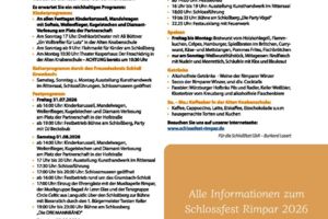 Schlossfest Rimpar 2026