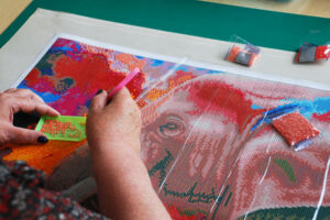 Ostermarkt der Tagesstätte für psychisch kranke Menschen in Bad Neustadt