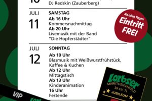 Festwochenende zum 55-jährigen Jubiläum