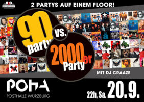 90er vs. 2000er Party