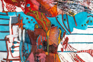 Balance von Farbe, Form und Raum