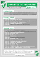 Sportfest Oberwerrn