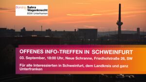 BSW Informationstreffen Schweinfurt