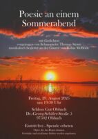 Poesie an einem Sommerabend