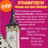 Neues aus dem Stadtrat