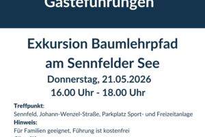 Exkursion Baumlehrpfad am Sennfelder See im Schweinfurter Mainbogen