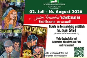 Scherenburgfestspiele Gemünden am Main Saison 2026