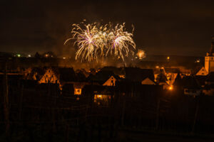Silvester Fackelwanderung in Prichsenstadt