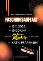 Faschingsauftakt mit den Frankenräubern