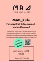 MAD_Kids  Ferienzeit ist Entdeckerzeit – ab ins Museum!