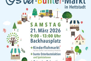 Bunter Markt in Hettstadt