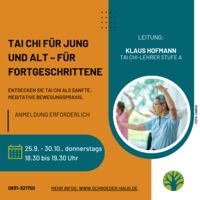 Tai Chi für jung und alt – für Fortgeschrittene
