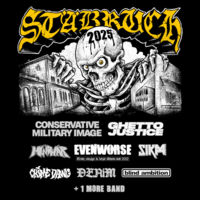 Stäbruch Fest 2025 - Conservative Military Image, Ghetto Justice, Evenworse, Mindwar, Sikm, Crime Dawg, Denim, Blind Ambition + 1 more band