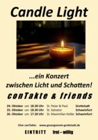 Candle Light ...ein Konzert zwischen Licht und Schatten!