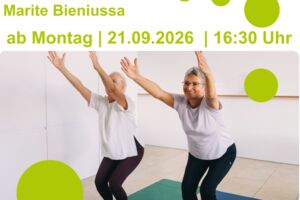 Wirbelsäulengymnastik am Nachmittag